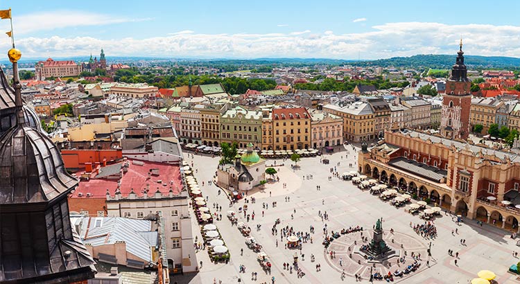 Bezienswaardigheden Krakow: Grote Markt