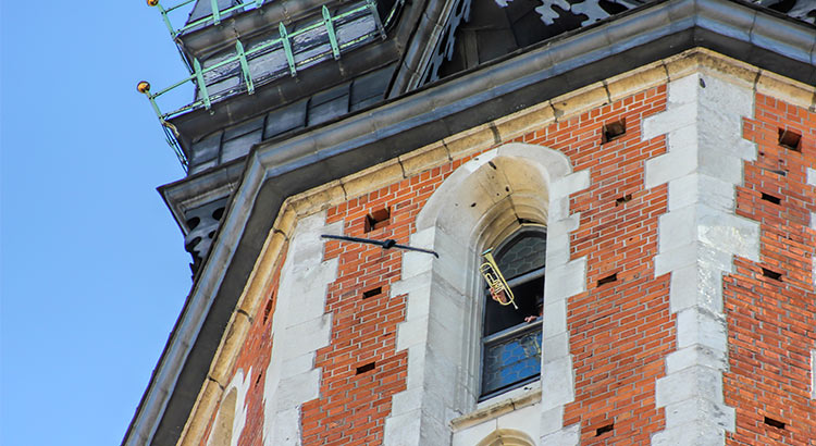 Bezienswaardigheden Krakow: Hejnal Tromet