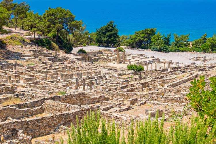Bezienswaardigheden Rhodos: Kámiros