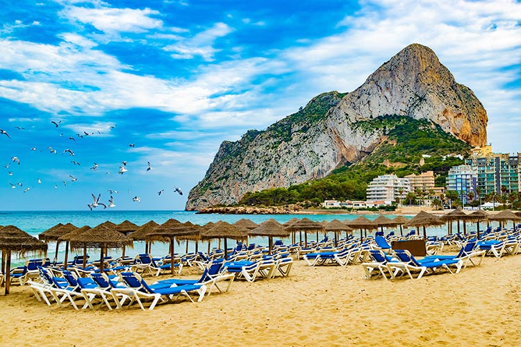 Dénia, Spanje: Calpe