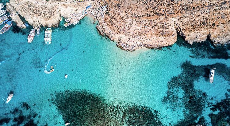 Comino Blue Lagoon, Malta