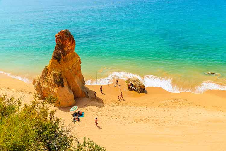 Algarve met kinderen: Strand