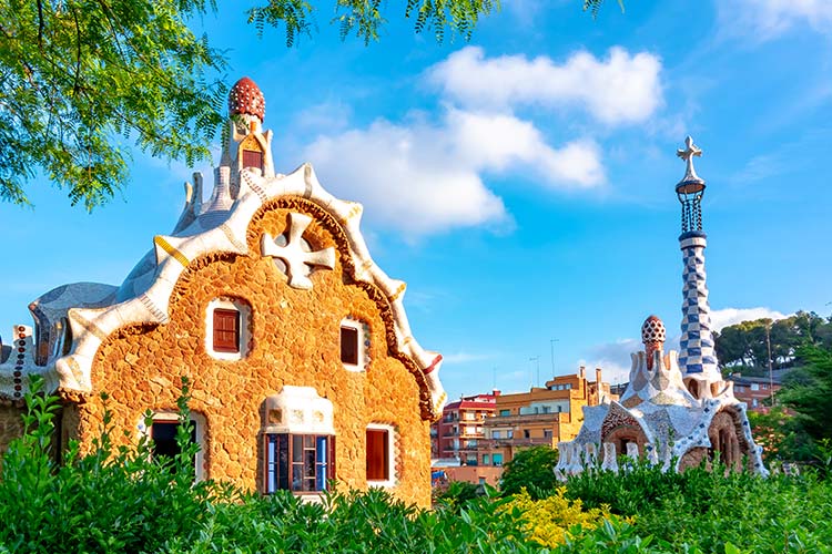 Park Güell Barcelona; Gaudí