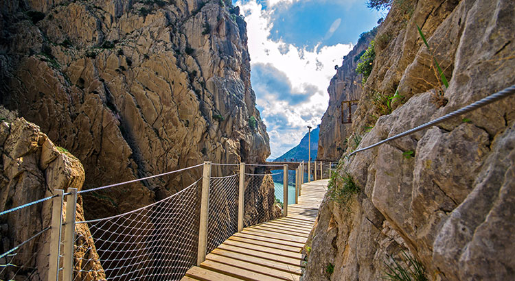 El Caminito del Rey wandelpad Andalusië