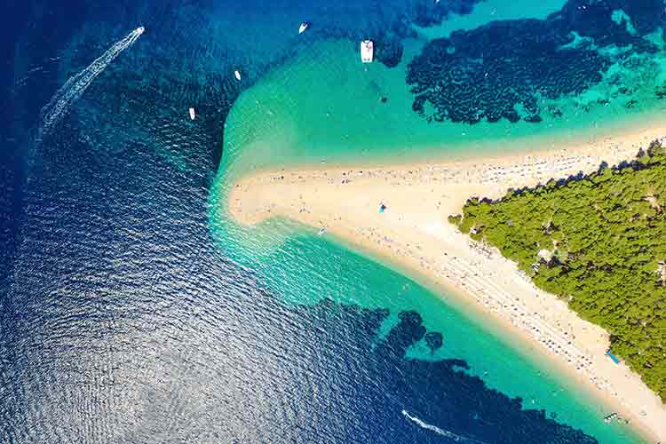 Redenen Kroatië: Zlatni Rat