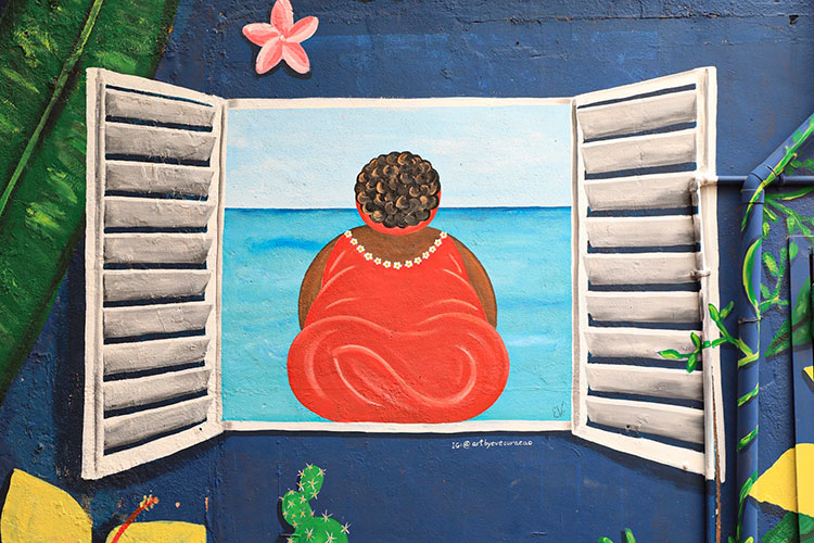 Street art Curaçao spotten
