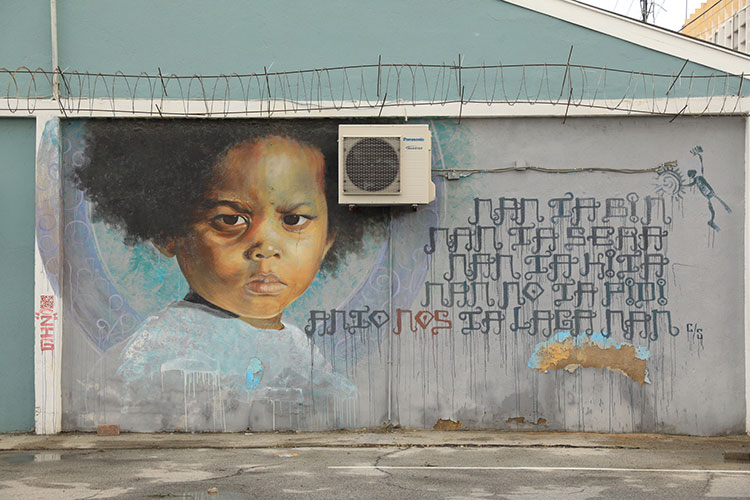Street art Curaçao: Pietermaai