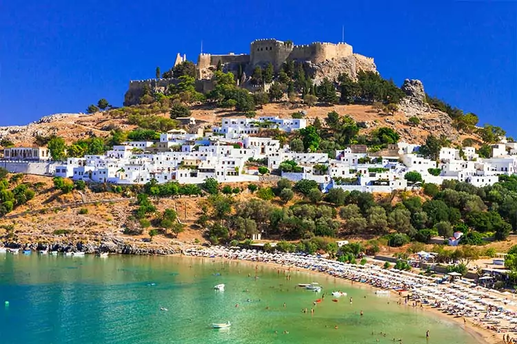 Wat te doen op Rhodos; Lindos