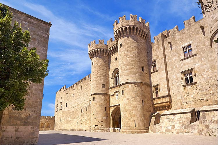 Wat te doen op Rhodos; Rhodos-Stad kasteel