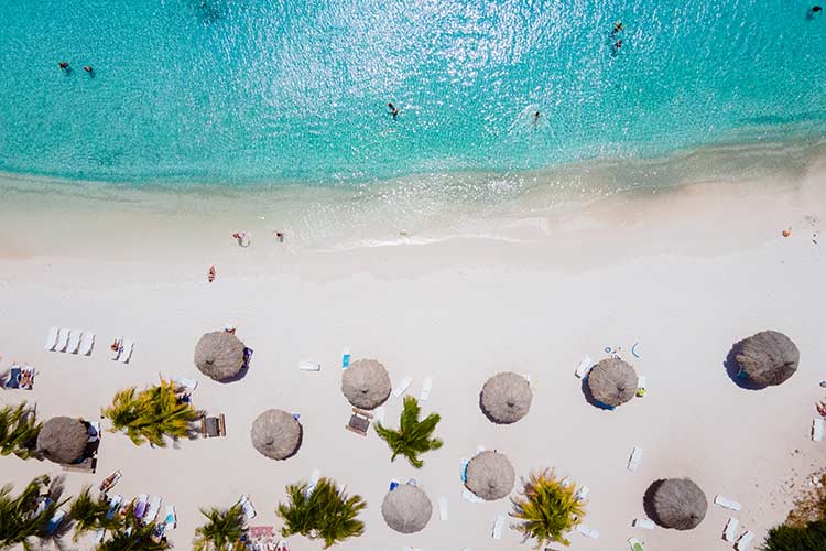 Mooiste stranden Curaçao: Cas Abou