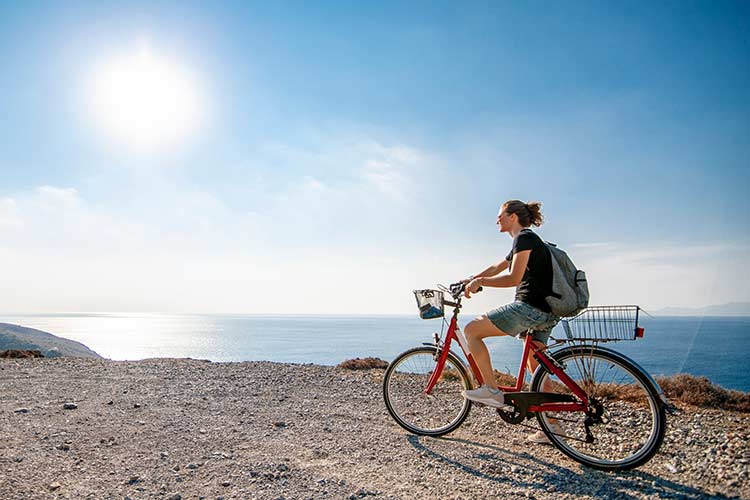 Fiets huren Kos vrijheid