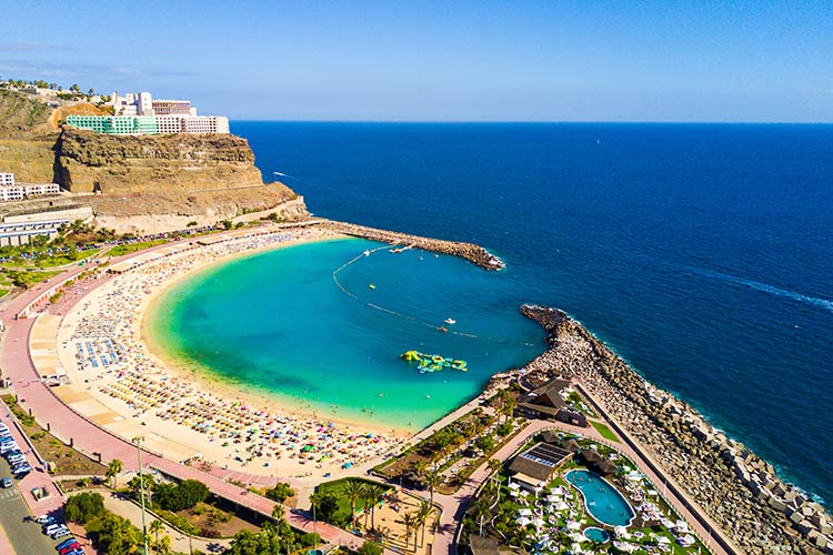 Mooiste stranden op Gran Canaria: Playa del Amadores