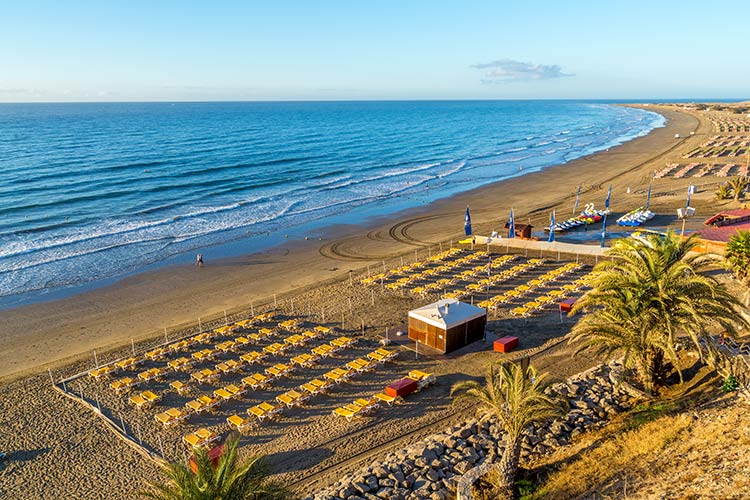 Mooiste stranden op Gran Canaria: Playa del Ingles