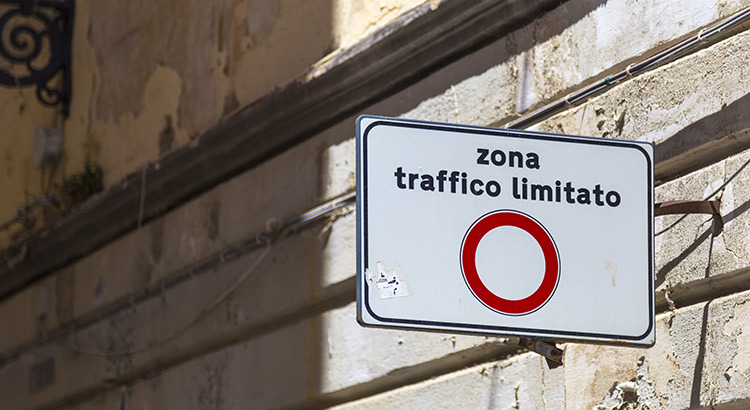 ZTL: Zone Traffico Limitato, Italië