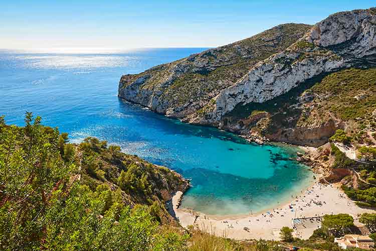 Mooiste stranden Spanje: Playa granadella