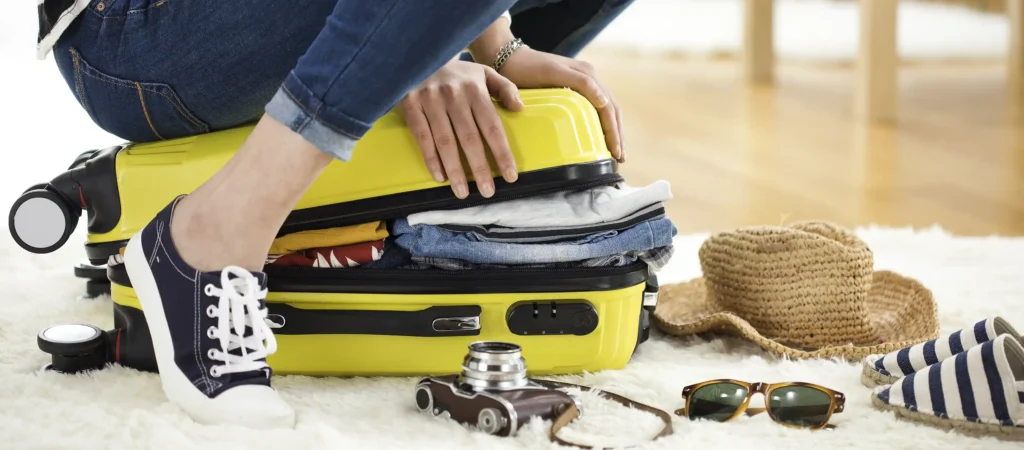Reizen met alleen handbagage