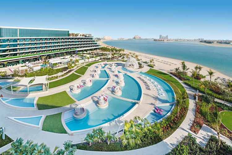Mooiste hotels Dubai: W Dubai The Palm