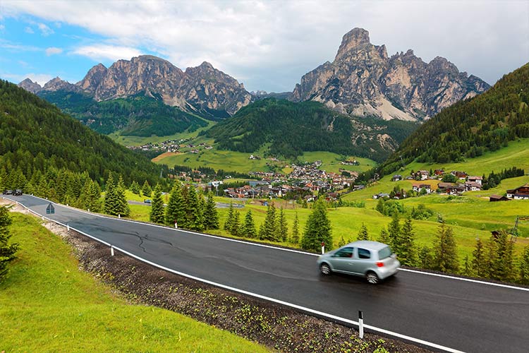 Met de auto naar Italië; goedkoop