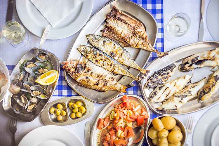 Redenen Portugal; Eten