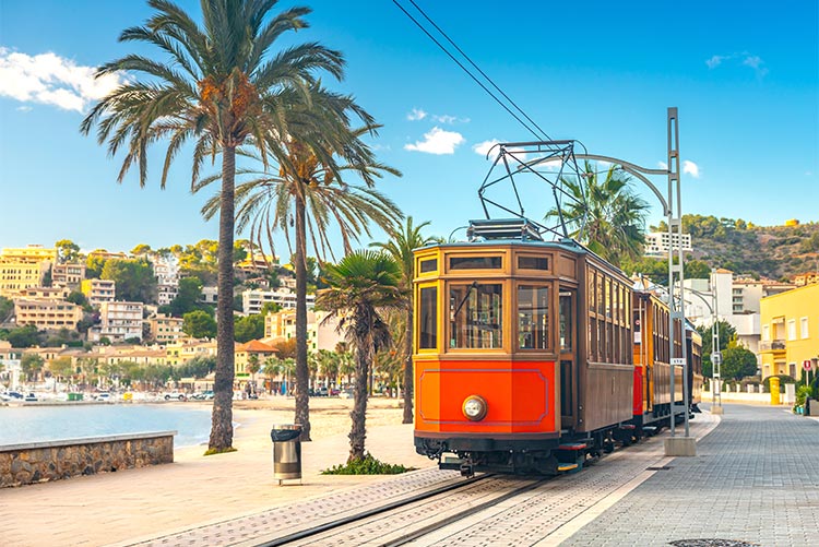 Wat doen op Mallorca: Sollér treintje