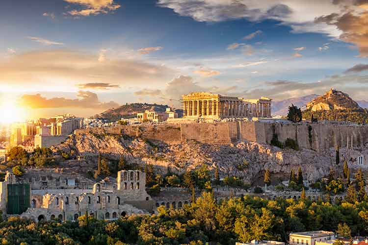 Favoriete Europese hoofdsteden; Athene