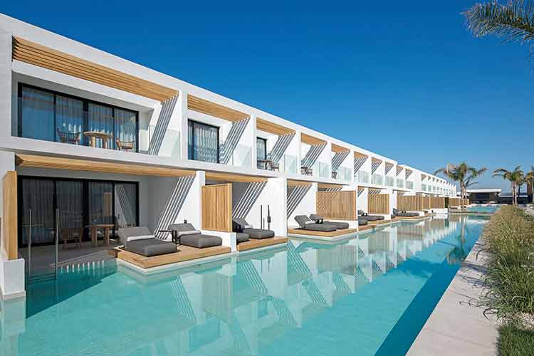 Kos of Rhodos; hotels