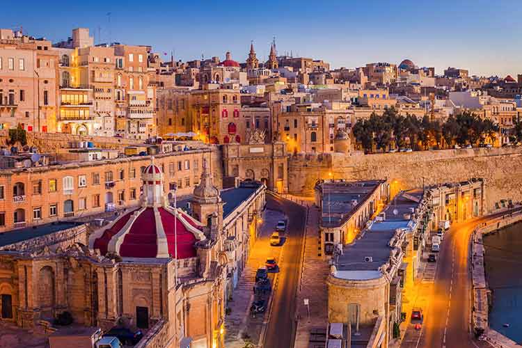 Europese eilanden auto ontdekken: Malta