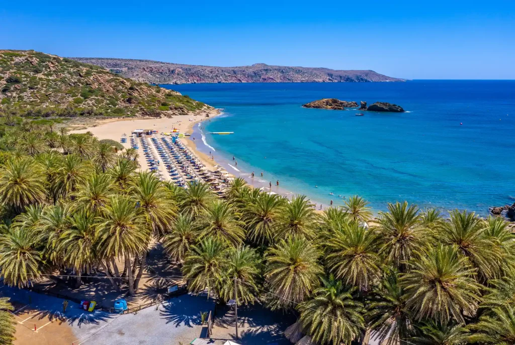 Bezienswaardigheden Kreta - Vai Beach
