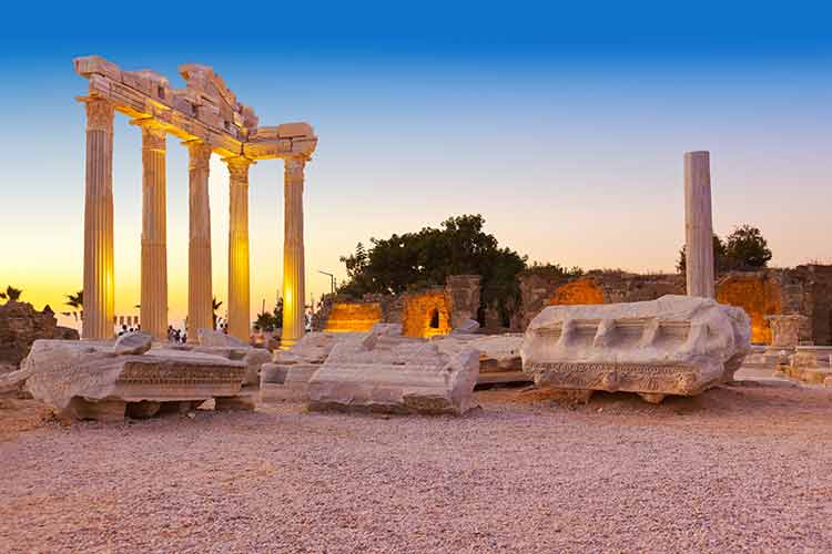 Favoriete vakantiebestemmingen Turkije: Side