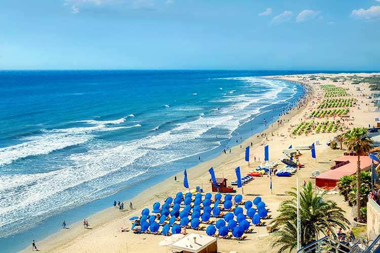 Badplaatsen Gran Canaria: Playa del Inglés
