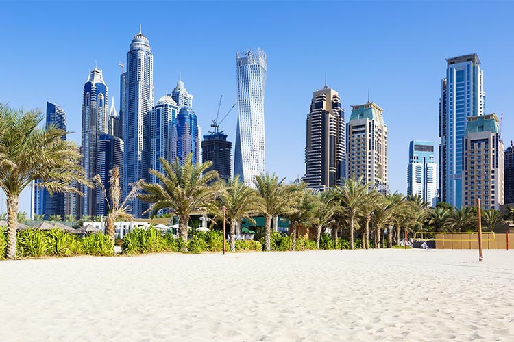 Vakantie maart zon bestemmingen: Dubai