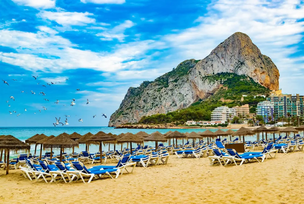 Dénia, Spanje: Calpe