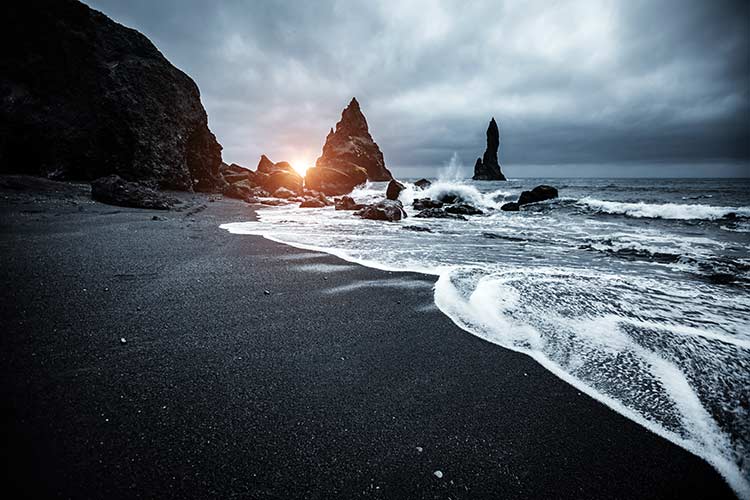 Reisgids IJsland: Zwart strand