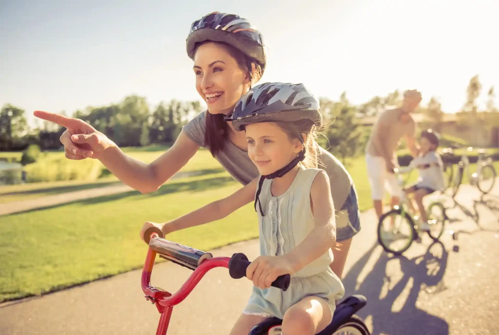 Fiets huren op vakantie gezinnen