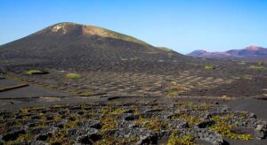 La Geria, een vulkanisch wijngebied op Lanzarote