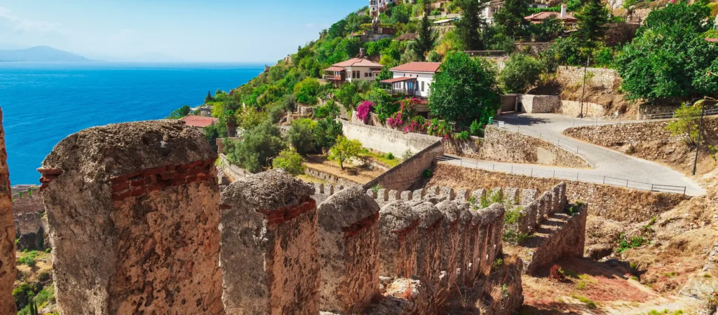Kasteel Alanya Turkije