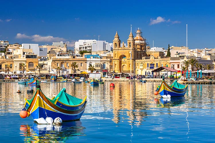 Beste vakantiebestemmingen zon in oktober; Malta