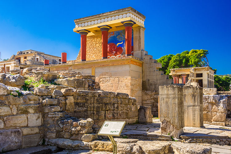 Excursies op Kreta; Knossos