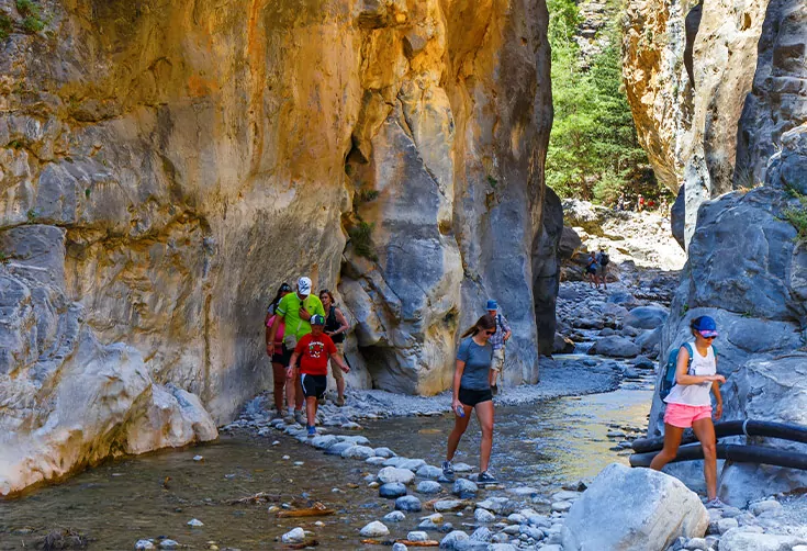 Excursies op Kreta; Samariakloof