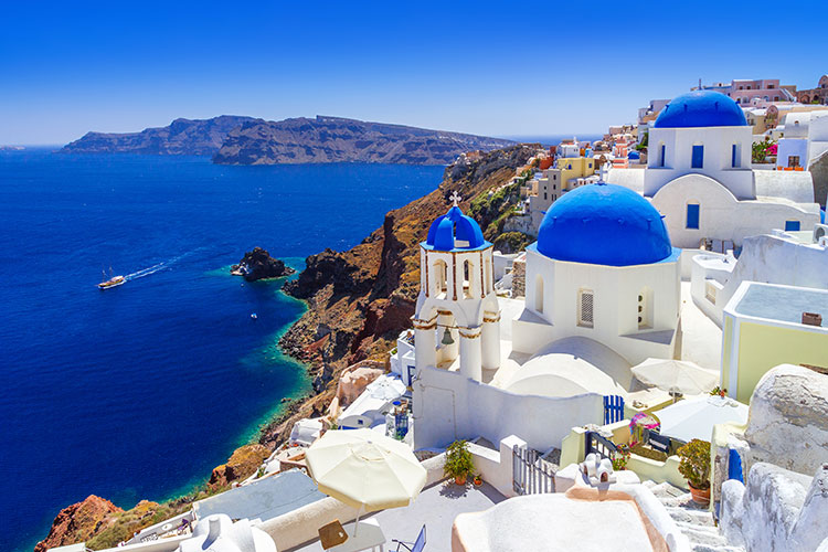 Excursies op Kreta; Santorini
