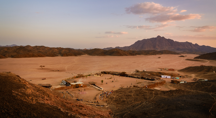 National Park Wadi El Gemal Egypte