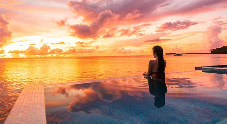 Hotels infinity pool