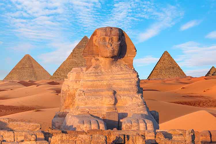 Dagexcursie van Hurghada naar de piramides; Sfinx
