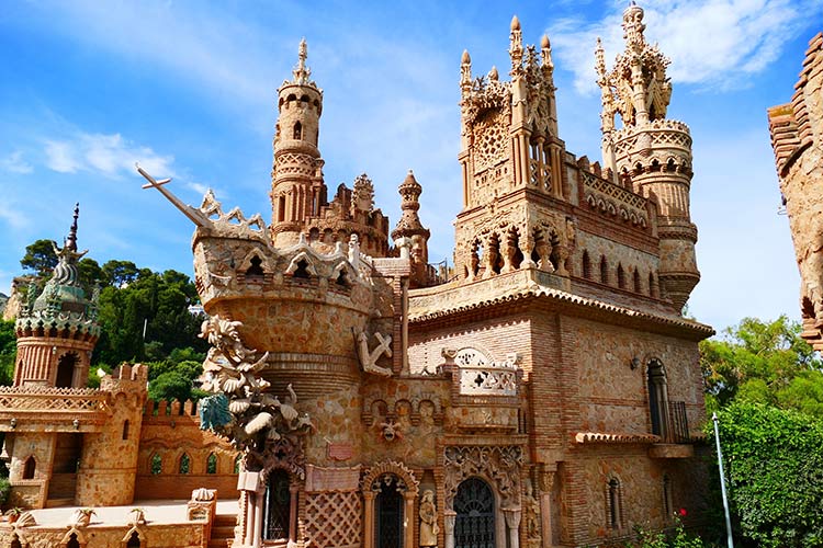 Castillo de Colomares, kasteel bij Benalmádena