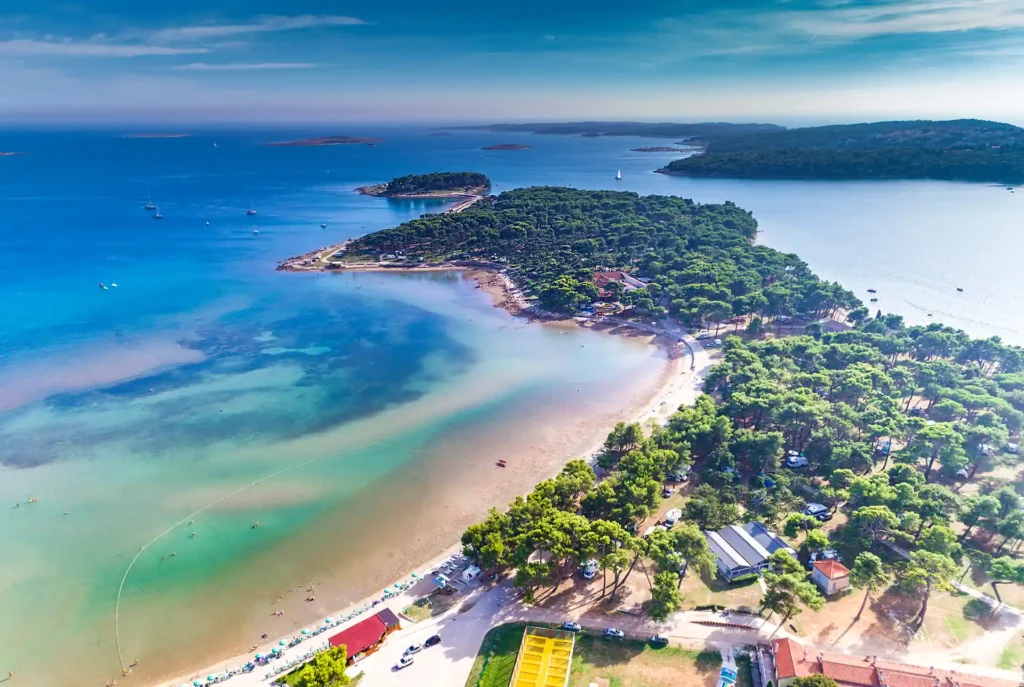 Mooiste badplaatsen Kroatië: Medulin