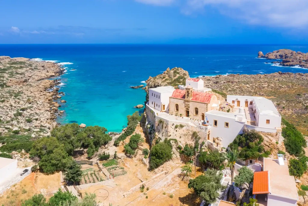 Elafonissi Beach Kreta: klooster