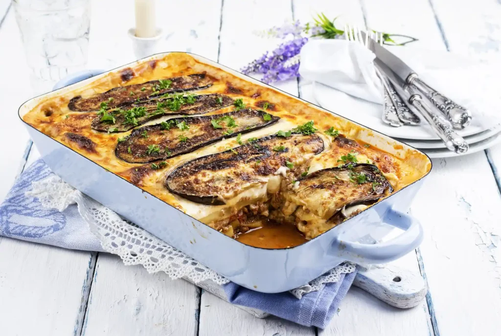 Griekse keuken specialiteiten - Moussaka