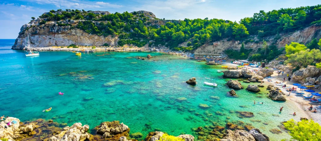 Mooiste stranden Rhodos