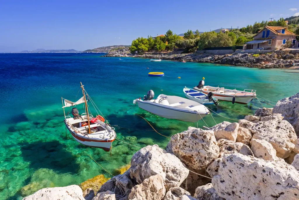 Schildpadden Zakynthos spotten: Bootje huren