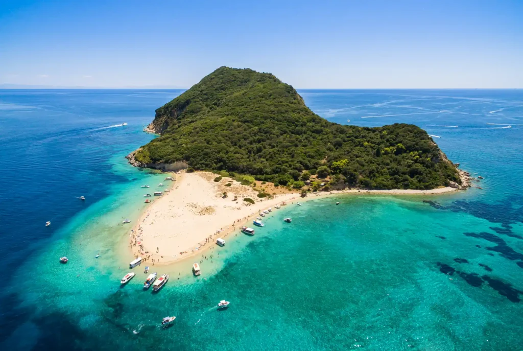 Schildpadden Zakynthos spotten: Turtle Island